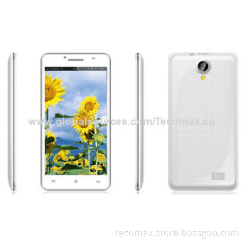 Dual -mode phones with MTK6572M, 5.0'' Capacitive Touch Screen, Dual Camera, RAM 512MB+ ROM 4GBNew